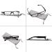 TruVision Readers OTC Reading Glasses - Comfort Spring Hinges Unisex 0.5x Magnification 2 Pack - Blue - Buy Online on GoSupps.com