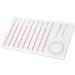 JTLB Oversized Grafting Eyelashes Stand Palette - Silicone Extension Holder for Effortless Eyelash Application | Buy XL Makeup Tool Online - Buy Online on GoSupps.com