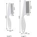 4 Pieces Cat Dog Flea Comb Pet Flea Comb Pet Hair Comb Remove Fleas for Long Hair Easy Grip Handle Metal Head Flea Comb for Grooming and Dehairing Face and Paws (White) - Buy Online on GoSupps.com