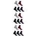minkissy 15 Pairs Gel Ripstop Socks Women s Socks Calcetines para Mujer Cracked Heel Socks Stockinette Hard Spa Socks Women Socks Cracked Heel Silicone Sock Heel Pad Pure Cotton Miss Foot