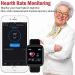 Smartwatch for Android & iOS Phones - Waterproof IP68 Fitness Tracker with Heart Rate Monitor - Black Smart Watch for Men and Women - Buy Online on GoSupps.com