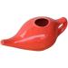Buy Ancient Impex Ceramic Neti Pot for Nasal Cleansing - Travel-Friendly Design & 5 Sachets of Neti Salt | Natural Relief for Sinus & Congestion (Red - Buy Online on GoSupps.com