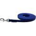 Durable Biothane Dog Track Leash for Medium & Large Dogs - 16mm Wide Choice of 3m 5m 10m 15m Lengths - Navy Blue - Buy Online on GoSupps.com