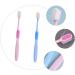 Angoily 6 Pcs Soft Toothbrush Set - Gentle Gum Care for Adults | Ultra Soft Rubber Toothbrushes for Ultimate Comfort - Buy Online on GoSupps.com