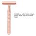 Double-Cutting Safety Razor for Men | Non-Slip Handle | Zinc Alloy | Washable Body Hair Removal Tool (Copper) - Shop Now! - Buy Online on GoSupps.com
