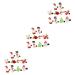 minkissy Snowman Hair Barrettes 24 Sets Christmas Suit Hairpin Girls Suit Hat for Girl Hair Clips Elk Santa Hair Barrettes Christmas Barrettes Xmas Hairpin Christmas Hair Grips