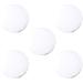 SUPVOX 5pcs Powder Puff Washable Large Body Puff Fluffy Powder Puff with Ribbon (White)60mm - Buy Online on GoSupps.com