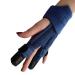 Adjustable 2 Fingers Splint Trigger Brace for Arthritis - Supports Index Middle Ring & Pinky Fingers - Ideal for Trigger Finger Injury Fracture & Tendonitis - One Size Blue - Buy Online on GoSupps.com