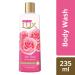 Lux Soft Touch Silk Essence & Rose Infusion Body Wash 240ml - Buy Online on GoSupps.com