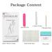 Diduikalor Medium Press On Nails Coffin - Palm Tree Pattern Black Stick On Nails for Women/Girls DIY Manicure Kit - Buy Online on GoSupps.com