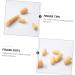 FRCOLOR 50 Pcs Anti-Static Rubber Finger Cots - Pockmarked Finger Covers for Enhanced Grip & Protection - Yellow Fingertips - Buy Online on GoSupps.com