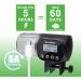 Noodoky Automatic Fish Feeder - USB Powered Timed Dispenser for Small Fish & Turtles in Aquariums - Ideal for Vacation Feeding - Buy Online on GoSupps.com