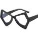 Vintage Polygon Butterfly Cat Eye Eyeglass Frames for Women - Anti-Blue Light Computer Glasses in Black | International Shipping Available - Buy Online on GoSupps.com