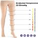 VARCOH Women's Compression Socks - Medical Grade for DVT, Pregnancy, Varicose Veins - Beige, Size M - Buy Online on GoSupps.com