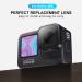 ParaPace Lens Replacement Kit for GoPro Hero 11/10/9 Black - UV Protective Glass Cover, Action Camera Accessories (Black) - Buy Online on GoSupps.com