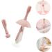 Minkissy Penguin Toothbrush Set for Kids - Soft Children's Toothbrushes for Gentle Cleaning & Gum Care - Pink Baby Toothbrushes - Buy Online on GoSupps.com