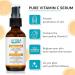 JA'ORA 15% Vitamin C For Face and D collet With Niacinamide Hyaluronic Acid Adenosine Citrus Fruits Brightens Smoothens Tones Pore Control. For Glowing and Even Skin 60ML /2FL.OZ - Buy Online on GoSupps.com