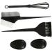Hemobllo Kit De Coloration Capillaire 5 Pi ces Noir Bol De Teinture Peigne Brosse Cache-oreilles Outils De Teinture Capillaire Domicile Pour Salon Professionnel Et Usage Maison - Buy Online on GoSupps.com