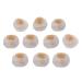 B Baosity 100pcs Shower Ear for Children Swimming Clear as described