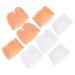 FRCOLOR 4 Pairs Toe Cover Soft Gel Forefoot Pads Protector Cover Gel Protectors Tiptoe Pads Silicone Remover Silicone Protectors Metatarsal Pad Anti-wear Tools Non-Slip Mat Care