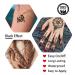 Temporary Tattoo Kit with Paste Cone | DIY Art Tattoos Painting Set with Free Adhesive Stencils - Buy Online on GoSupps.com
