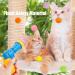 Cat Interactive Toys Cat Ball Toy Toy Ball Launcher with 100pcs Soft Pom Pom Balls Cat Fetch Toys for Indoor Exercise Pet Chasing Training Toys - Buy Online on GoSupps.com