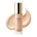 AGE 20's Perfect Fit Liquid Foundation Makeup  48-Hours-Lasting  Lightweight  Seamless Coverage  Natural Matte Finish  03 Beige  1.01 fl oz