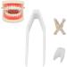 Metal Teeth Brace for Party Fashionable Jewelry Decoration Plated English Letter X Fits Most Tooth Sizes Portable - Buy Online on GoSupps.com