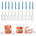 Interdental Brush Cleaners - 40 Count Toothpick Flossing Tool for Oral Hygiene - Buy Online on GoSupps.com