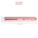 USB Mini Portable Hair Straightener - Dual-Use Curling Iron for Students - Stylish Pink - Buy Online on GoSupps.com
