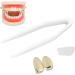 Yuyte Gold & Silver Hip Hop Grills | Removable Teeth Accessories for Men & Women | Eco-Friendly Brass Coating - Buy Online on GoSupps.com