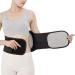 Self-Warming Lower Back Bandage for Pain Relief | Lumbar Support Belt for Men & Women | Ischias Scoliosis Herniated Disc - Black M - Buy Online on GoSupps.com