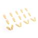 Justotry 24-Piece Coffin 3D Nails - Lemon French Floral Ballerina Press-On Nails for Women | Short Fake Nails - Buy Online on GoSupps.com