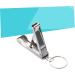 Ipetboom Stainless Steel Bottle Opener Stainless Steel Nail Clipper Stainless Steel Keychain Fold Nail Clippers - Buy Online on GoSupps.com