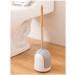 TEMKIN Set Modern Bamboo No Dead Ends Cleaning Tool Sturdy-Bristled Toilet Bowl Brush Space Saving Bathroom Accessories Anti-Drip Holder Brushes - Buy Online on GoSupps.com