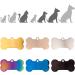 Ibera Gifts - Personalized Stainless Steel Dog Collars for Medium to Large Dogs | Custom Engraved Name & Address Tags in Silver - Buy Online on GoSupps.com