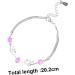 CALLARON 3pcs Jewelry Pendant Gift Antlers Miss Crystal White 18.5*1.5cmx3pcs Redx3pcs - Buy Online on GoSupps.com