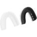 Verdant Touch Mouthguard EVA Gum Shield - 2 Pack for Football Basketball Boxing | White & Black - Buy Online on GoSupps.com