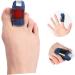 Cabilock Thumb Splints 3pcs - Toe Strap Retainer Holder for Pain Relief and Support - Finger Splint for Sprained Toe - Blue 11.5X2.5CM - Buy Online on GoSupps.com
