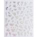 JMEOWIO 12 Sheets Aurora Nail Art Stickers - Holographic Butterfly Glitter Decals for Nail Design - Buy Online on GoSupps.com