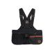Mystique Dummy Vest Trainer Plastic Fastener L Black