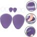 Buy Gatuida 20 Pairs Forefoot Pads - Comfort Heels & Non-Slip Metatarsal Inserts for Women & Girls - Purple Heel Cushions for Dressy Heels - Buy Online on GoSupps.com