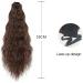 Long Wavy Drawstring Ponytail Extension Ponytail Extension Braid Ponytail Hair Extensions Hairpiece Ponytail Extension Long Hair Extension Afro Braid Long Brown Wavy Curly Ponytail 55CM - Buy Online on GoSupps.com