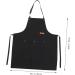 Housoutil Barber Apron Baking Apron Craft Apron Kitchen Apron Oil-proof Cooking Aprons Apron for Men Pocket Apron Grease Proofing Aprons Party Apron Women's Cooking Utensils Fabric Milk Tea - Buy Online on GoSupps.com