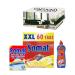 Somat Dishwasher Kit Care Set. INCLUDES 1 X Somat Dishwasher Salt 1.2 kg 1 X Somat All-In-1 Dishwasher 60 Tabs 1 X Somat Diswasher Rinse Aid 750ml.