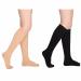 WSYKC compression socks set (2 pairs) closed compression socks 23-32 mmHg gradient pressure a couple in black and beige XL XL black beige