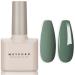 MAYCHAO 15ML Gel Nail Polish Olive Grove Gel Nail Polish Soak Off UV LED Gel Polish Nail Art Starter Manicure Salon DIY at Home 0.5 OZ