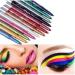 Chargenyang 12 PCS Colorful Eyebrow & Lip Liner Pencil Set - Makeup Cosmetic Kit - Buy Online on GoSupps.com