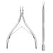 Cuticle Nipper and Pusher Dead Skin Remover Set Stainless Steel Cuticle Pusher Trimmer Clipper Nail Manicure Tool