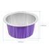 Portable 10-Hour Wax Melting Bowl | Hot Wax Warmer | Aluminum Foil Shell | Colorful Violet - 6.3x6.3cm - Buy Online on GoSupps.com